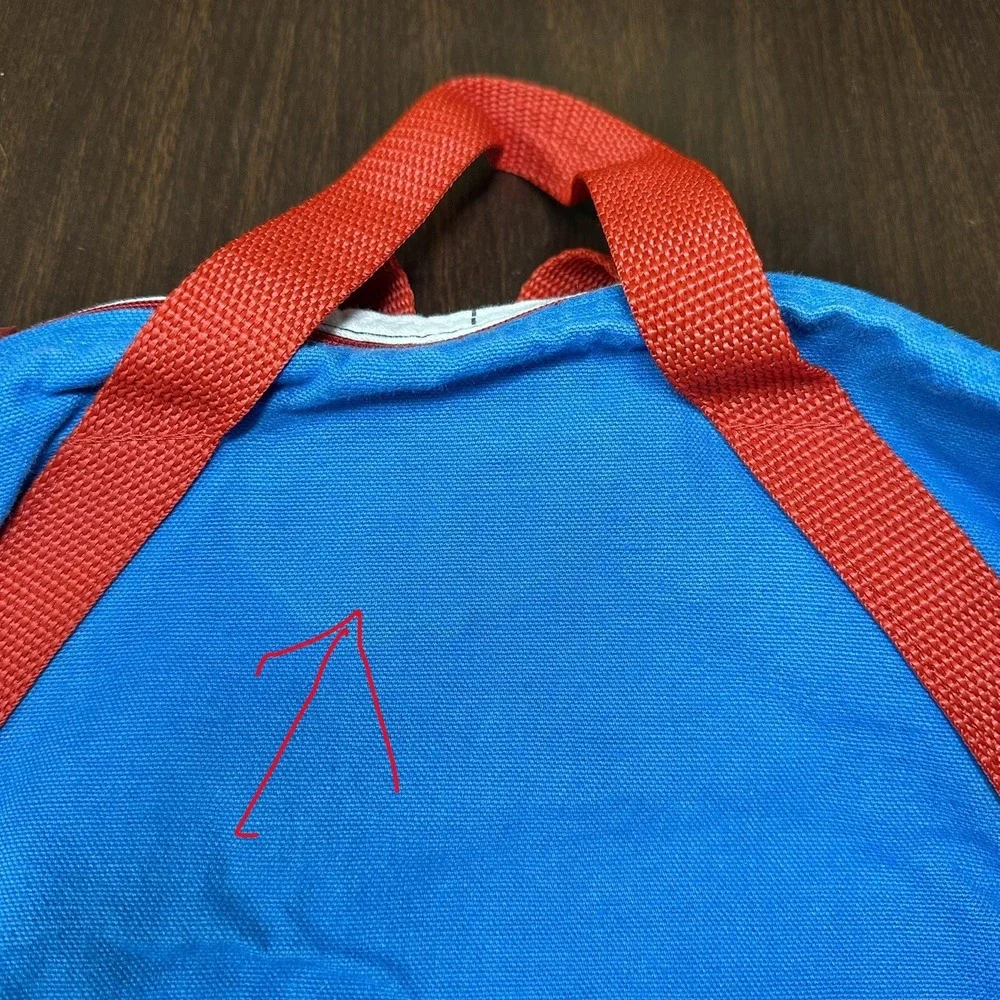 Vintage 1993 Thomas Tank Engine Kids Duffel Bag Overnight Tote 15